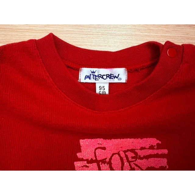 全新 幼兒兒童女童男童 英文字母休閒上衣 95cm 童裝-細節圖5