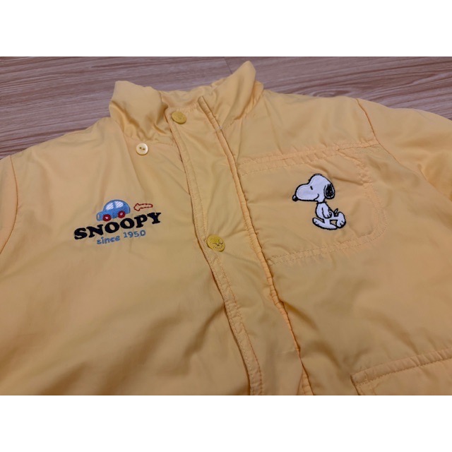 二手 SNOOPY BABY 史努比 幼兒兒童 鋪棉保暖外套 100cm 童裝 冬天外套-細節圖3