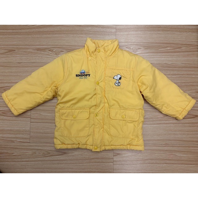 二手 SNOOPY BABY 史努比 幼兒兒童 鋪棉保暖外套 100cm 童裝 冬天外套-細節圖4