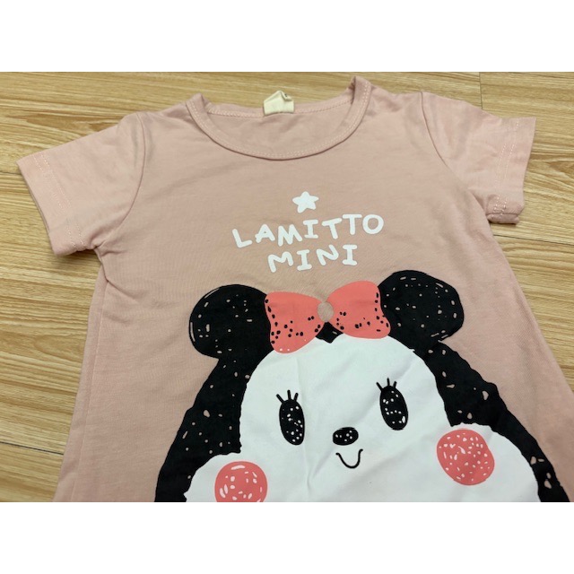 全新 Niki house 兒童幼兒女童 可愛卡通印花上衣 T恤 約90cm 童裝-細節圖3