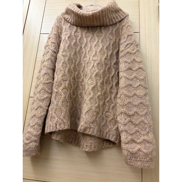 全新 保暖柔軟高領羊毛針織毛衣 羊毛高領毛衣-細節圖2