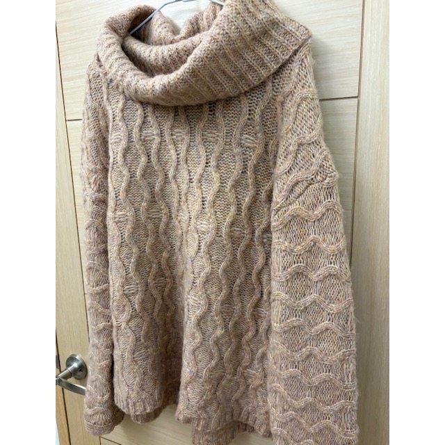 全新 保暖柔軟高領羊毛針織毛衣 羊毛高領毛衣-細節圖3