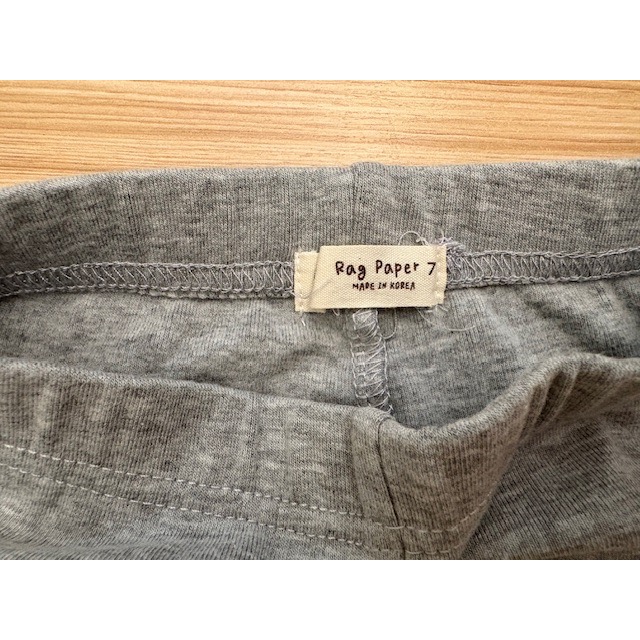 二手少穿 韓國 Rag Paper 兒童幼兒女童 小兔子立體蝴蝶結褲 長褲 約100cm 棉褲 童裝-細節圖4