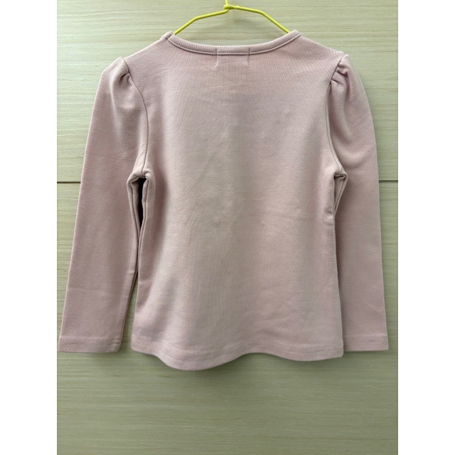 全新 兒童幼兒女童 DJ KIDS SHOP 英文字母立體蝴蝶結花朵上衣 T恤 約95cm 童裝-細節圖5