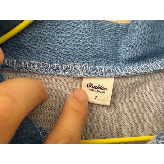 全新 兒童幼兒女童男童 卡通米奇假兩件上衣 T恤 約110cm 童裝-細節圖5