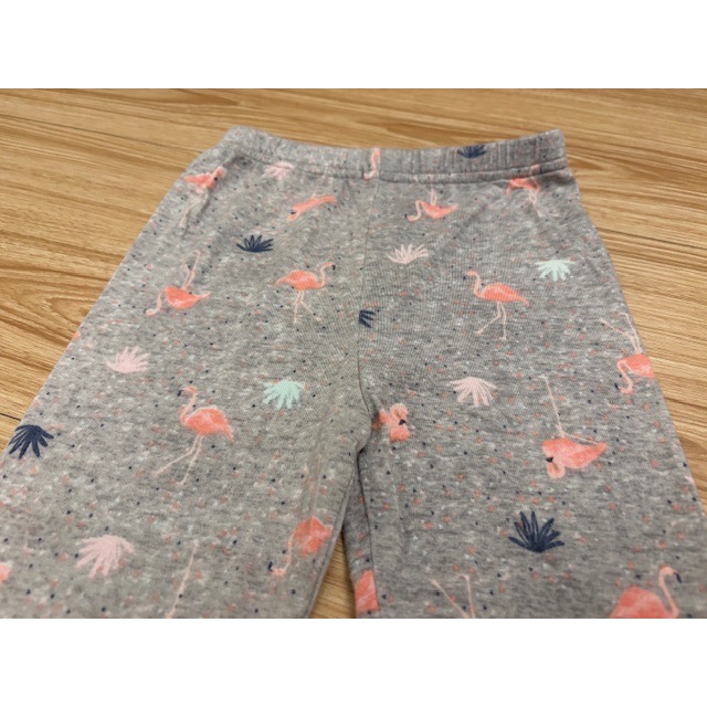 二手很新 Karlomico Kids 可愛動物印花棉柔褲 98cm 童裝-細節圖3