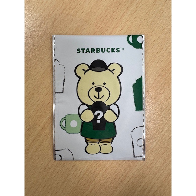 全新 星巴克 STARBUCKS 小熊飲料布章 包包刺繡布章 Bearista 熊熊-細節圖2