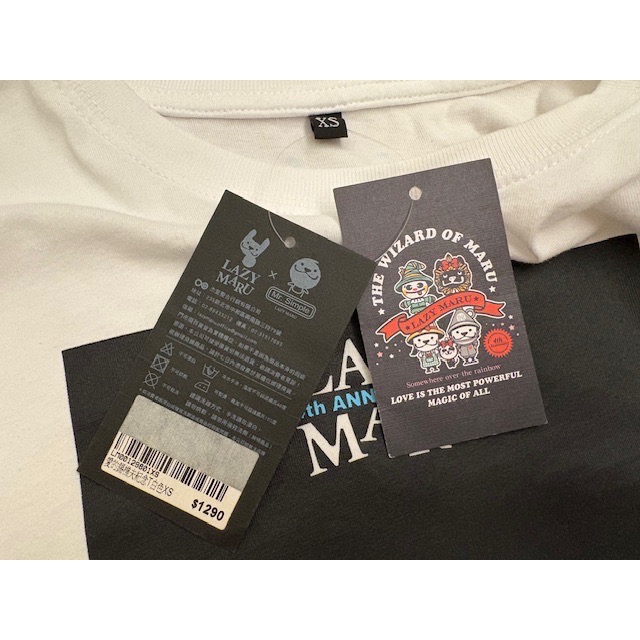 全新 專櫃 LAZY MARU 愛的錫樵夫紀念T恤 上衣 原價$1290 吊牌未拆-細節圖6
