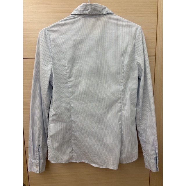 全新 NET 裝飾口袋圓領條紋襯衫 原價$799 吊牌未拆 上班襯衫 商務-細節圖5