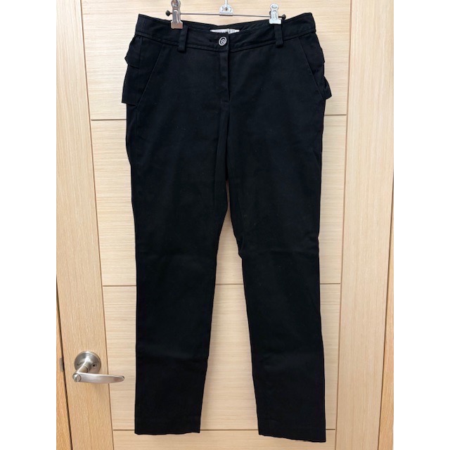 (客訂）全新 專櫃 epanouir 荷葉造型氣質修身長褲 原價$2280 吊牌未拆-細節圖6