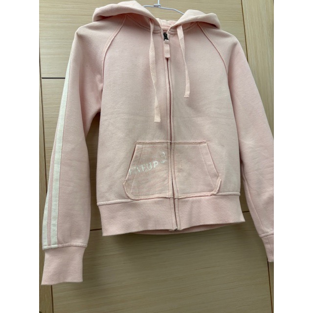 二手很新 FIVE UP 內刷毛保暖連帽外套 原價一千多元 運動外套-細節圖2