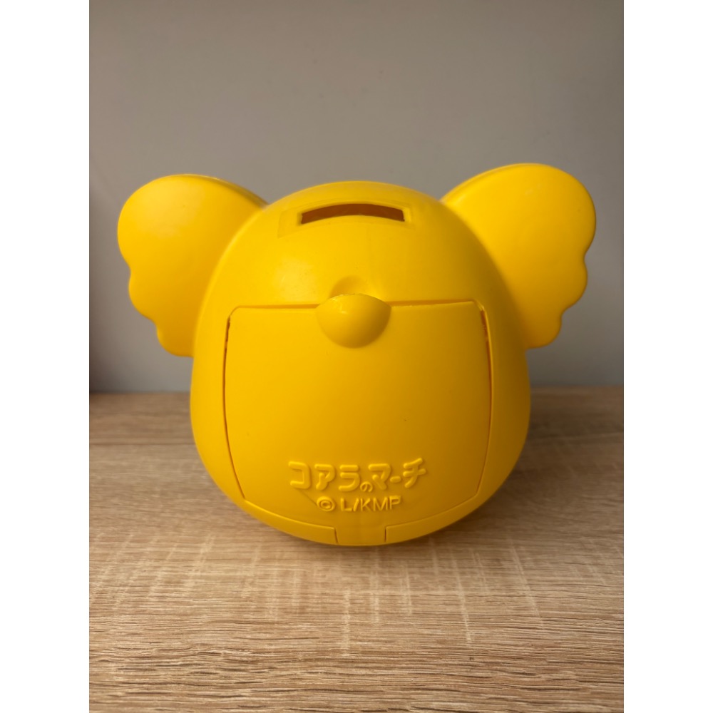 全新 LOTTE 樂天小熊餅造型存錢桶 立體存錢筒 收納盒-細節圖2