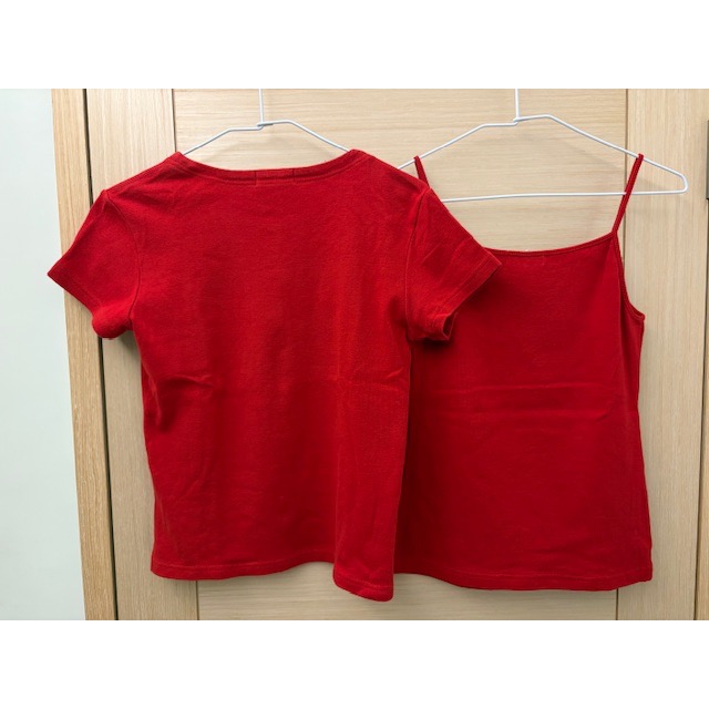 二手很新 BLUESTAR 氣質純棉休閒二件式上衣 背心+小外套 背心吊牌未拆 2件式上衣 罩衫-細節圖4