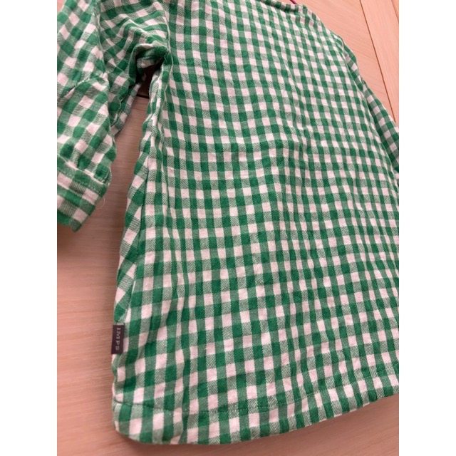 近全新 荷蘭 IMPS & ELFS 兒童幼兒寶寶 開襟格紋上衣 約86cm 童裝-細節圖4