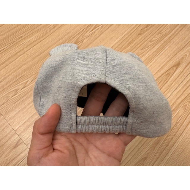 全新 NU V 幼兒兒童小熊造型棒球帽 吊牌未拆 中性款 遮陽帽子-細節圖3