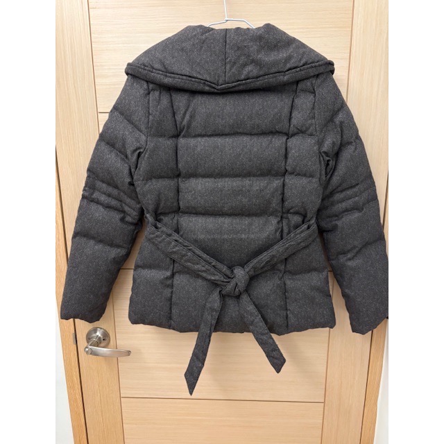 全新 SOMETHING 仿毛呢羽絨外套 原價$3490 吊牌未拆-細節圖9