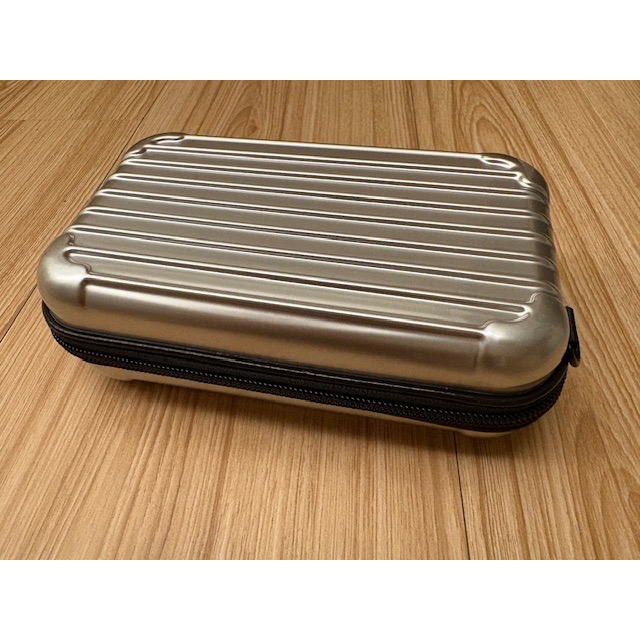 全新 行李箱造型 硬殼收納包 附背帶+提繩 硬殼斜背包 化妝包-細節圖4