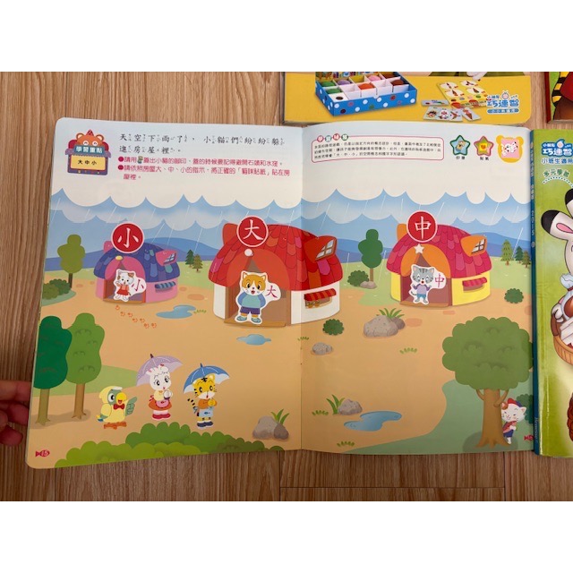 二手 巧連智 快樂版 小班生適用 幼幼版 小小班適用 巧虎多元學習雜誌書籍 7本+CD1本 遊戲書 認知書-細節圖6