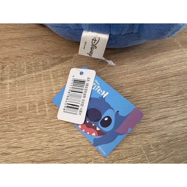 全新 正版 迪士尼 大款 Q版坐姿史迪奇玩偶 洗衣款 16英吋 布偶填充絨毛玩具-細節圖4