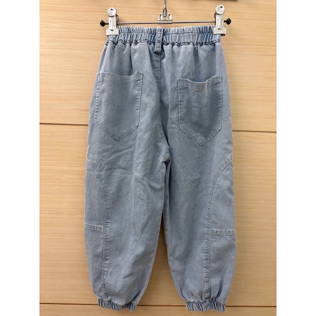 全新 SNIDOLS KIDS 兒童軟質牛仔褲 束口褲 100cm 童裝 中性款 幼兒男童女童-細節圖3