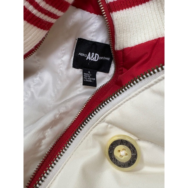 專櫃 品牌 假兩件拼色羽絨外套-細節圖5