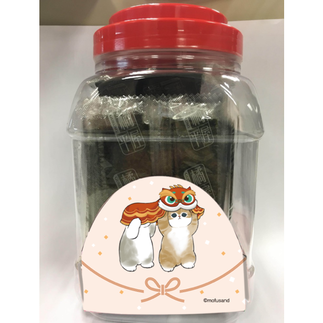 全新 橘平屋 味付海苔桶 貓福珊迪 禮盒-細節圖7