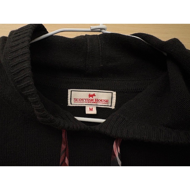 專櫃 scottish house 條紋連帽針織上衣-細節圖6