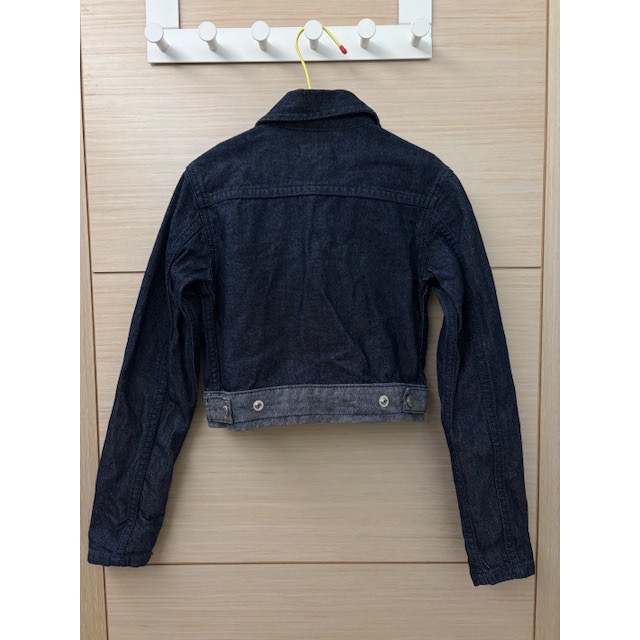 二手少穿很新 Polo Ralph Lauren Kids 兒童短版牛仔外套 尺寸4/5 童裝 中性款 男童女童小童-細節圖4