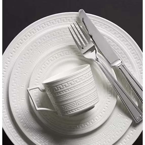 全新 WEDGWOOD Intaglio系列 純白深刻馬克杯2入 禮盒組 骨瓷浮雕杯子 350ml 對杯 水杯 茶杯-細節圖7