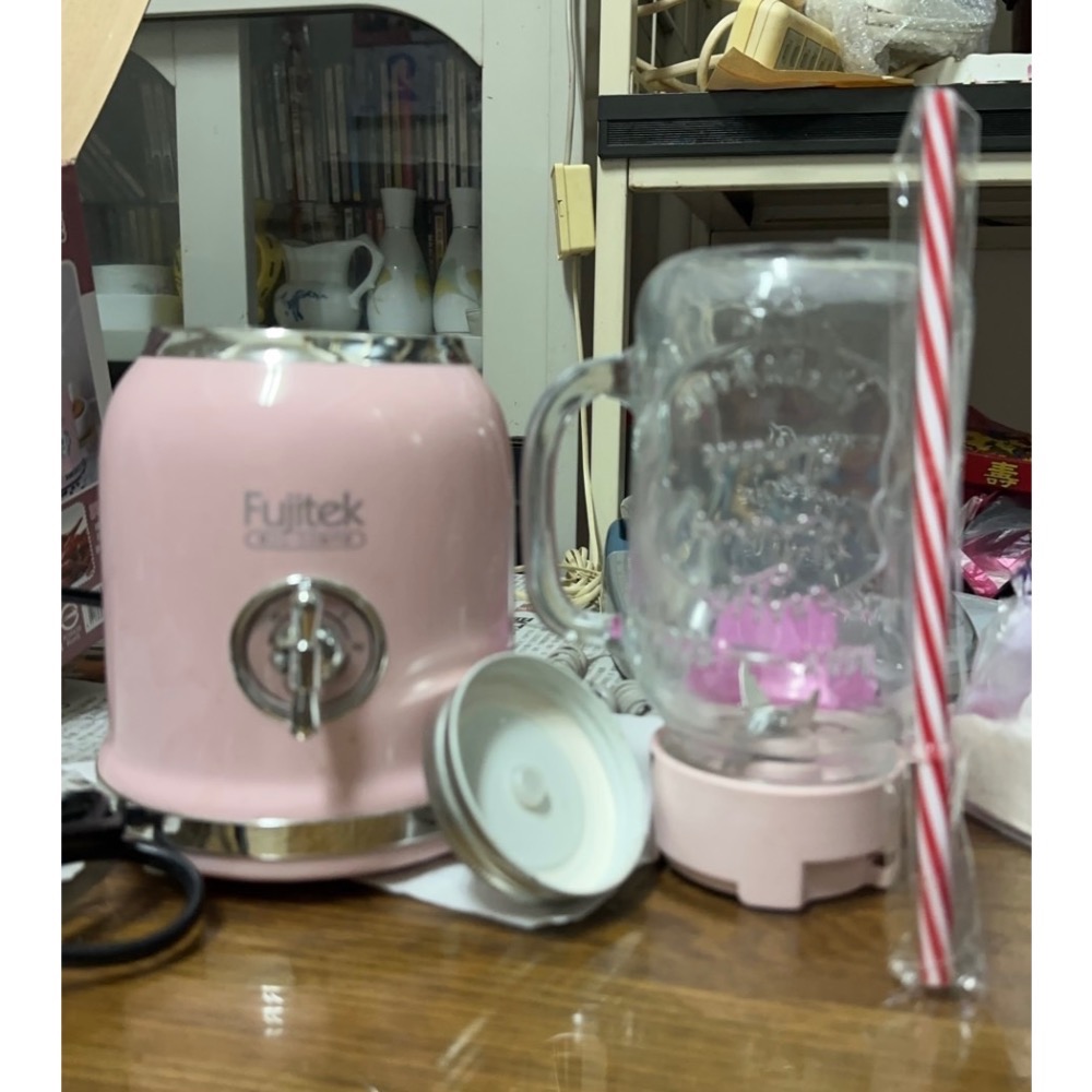 盒損-富士電通隨行杯扭蛋果汁機 豆漿機研磨機-細節圖3