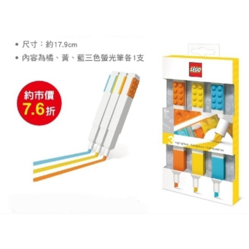 711LEGO樂高積木造型單肩包積木螢光筆(3色)積木混色彩色筆積木混色彩色筆/原子筆積木文具組積木創意鉛筆盒-細節圖4