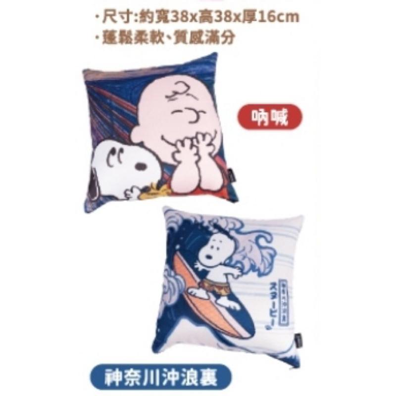 snoopy大頭趴姿玩偶畫框鑰匙圈明信片套組滑鼠墊抱枕杯墊行李箱套-細節圖2