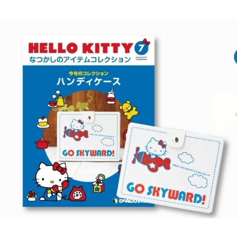 HELLO KITTY 復古經典款收藏誌雙周刊 零錢包 鋁製便當盒托特包 粉色零錢包 馬克杯肩背包 收納盒 筆袋鏡子梳子-細節圖7