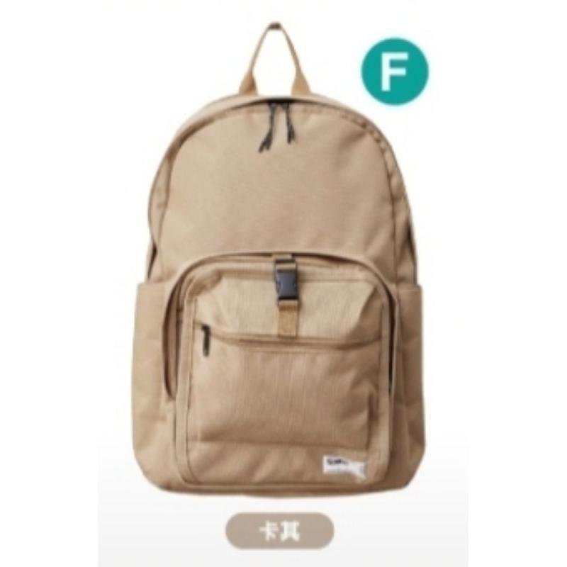 711plain-me超輕量爆米花束口水桶包時尚防潑水水桶包經典旅行後背包-細節圖6