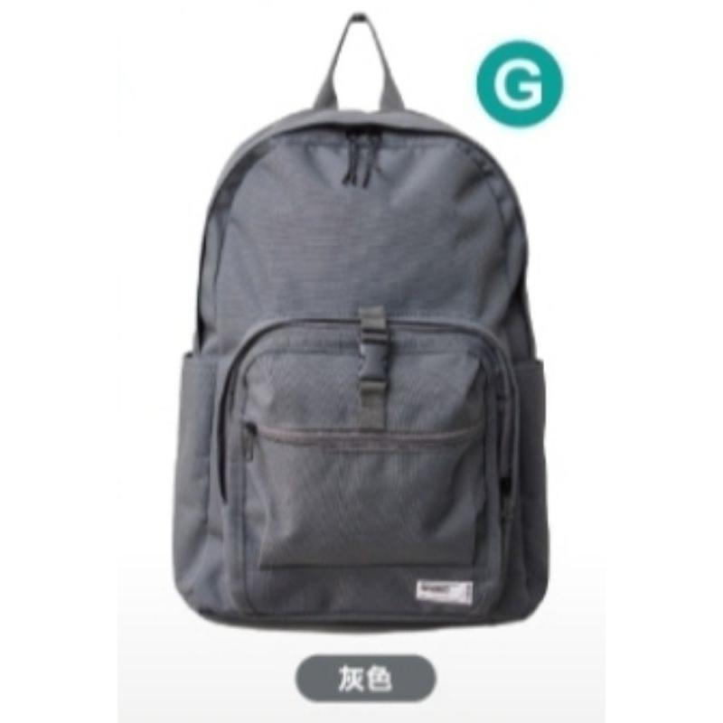 711plain-me超輕量爆米花束口水桶包時尚防潑水水桶包經典旅行後背包-細節圖7