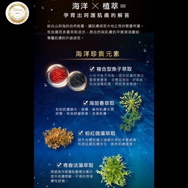 【ishine愛閃耀】緊實抗皺源液NEW2(50顆入)｜陳嘉樺Ell代言、女人我最大推薦｜魚子精華、藍銅胜肽-細節圖7