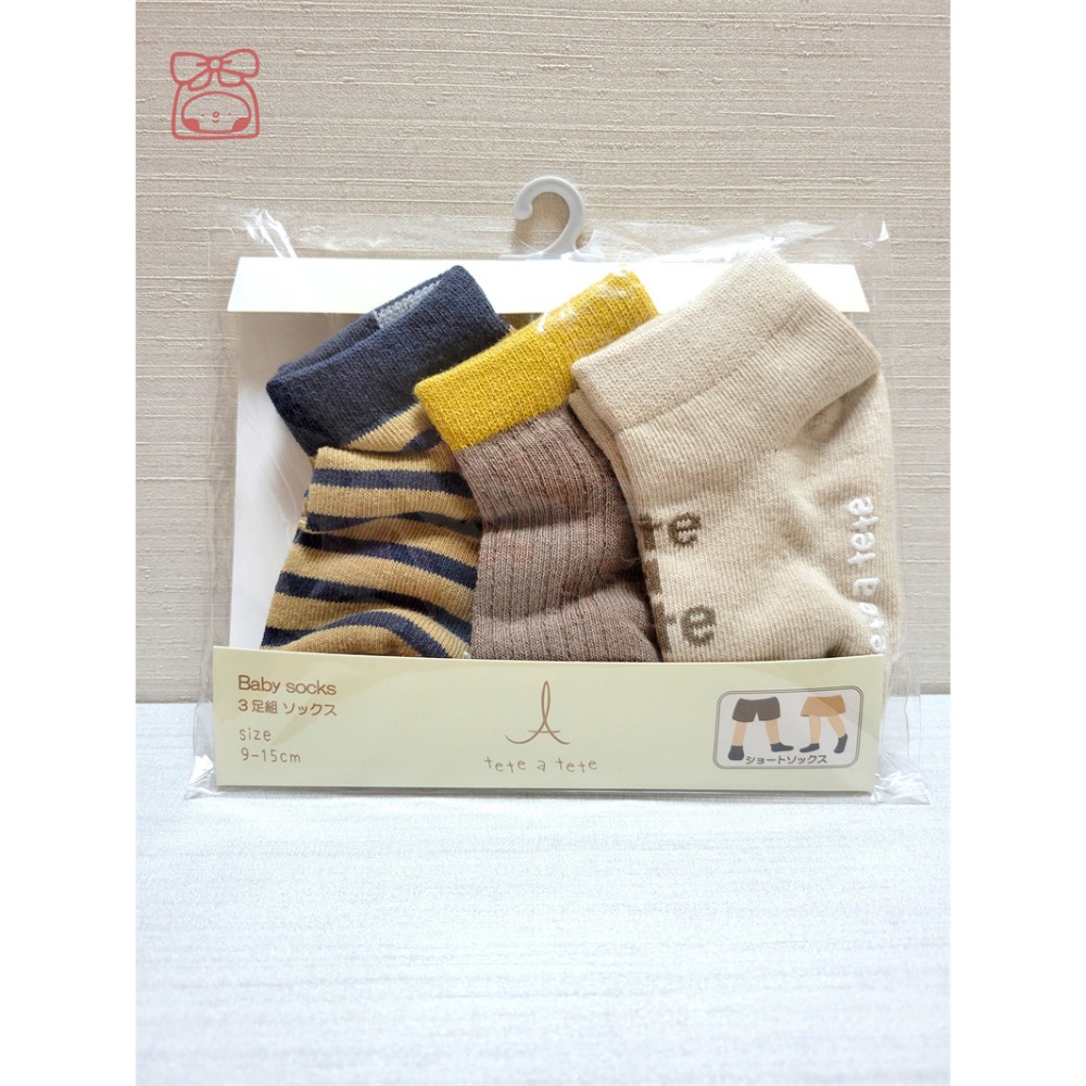 【4月新品上市🍭附發票】日本嬰幼兒襪 Baby socks 襪子三入組 9~15CM 童襪 寶寶襪 嬰兒襪 男童 女童-規格圖9