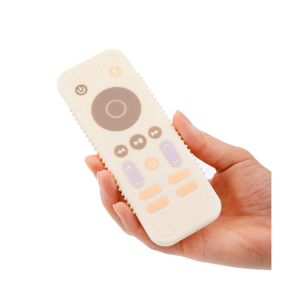 【現貨快速出貨】3coins網路獨家 BABY矽膠遙控器造型玩具 矽膠遙控器固齒玩具 遙控器玩具 固齒器 觸覺發展玩具~-細節圖4