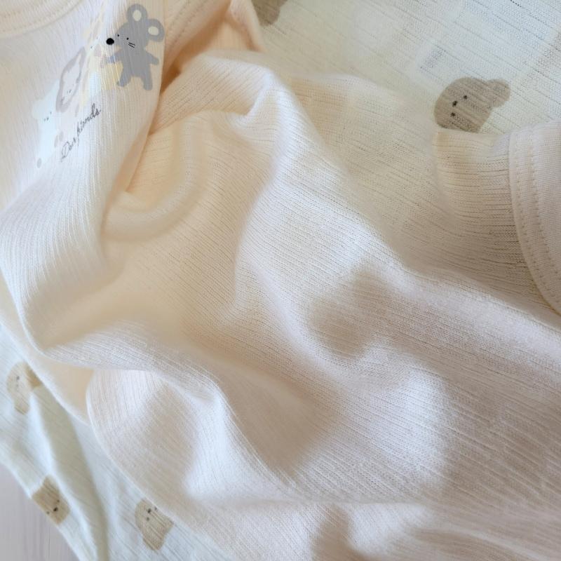 【80cm🍭蝦皮免運】日本進口 Cottoli 無袖包屁衣兩件組 夏天必備 透氣 男寶 女寶-細節圖8