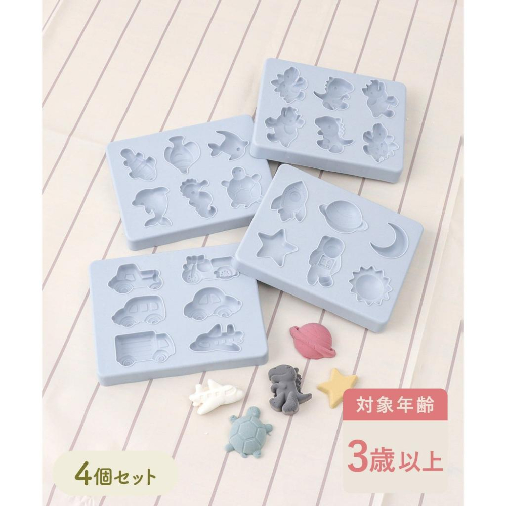 【第四批到快速出貨】日本3COINS新品上市 黏土模型玩具 黏土壓模 黏土工具 蛋糕店 鬆餅屋 DIY玩具 教具 防水罩-細節圖7