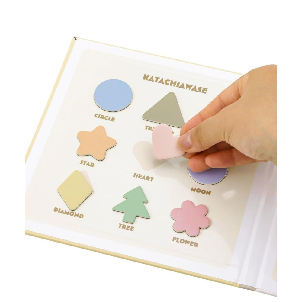 【現貨快速出貨】日本3COINS 熱銷版-幼兒磁力書 磁鐵書~透過形狀和顏色匹配來培養對顏色和形狀的理解-細節圖9