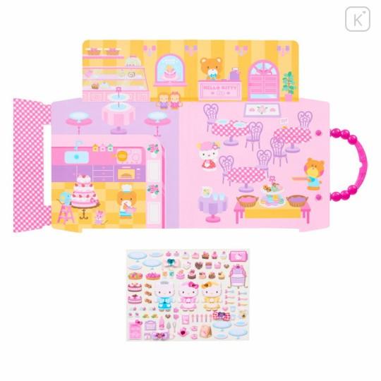 【✈️日本空運現貨】三麗鷗 Sanrio 原創手提貼紙書 扮家家酒Melody&大耳狗 &Hello Kitty-細節圖3