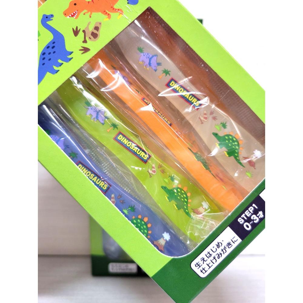【現貨🇯🇵附發票】日本 Skater 寶寶幼兒牙刷 【0-3歲】恐龍 好餓的毛毛蟲 8入組/獨立包裝/附牙刷蓋-細節圖5
