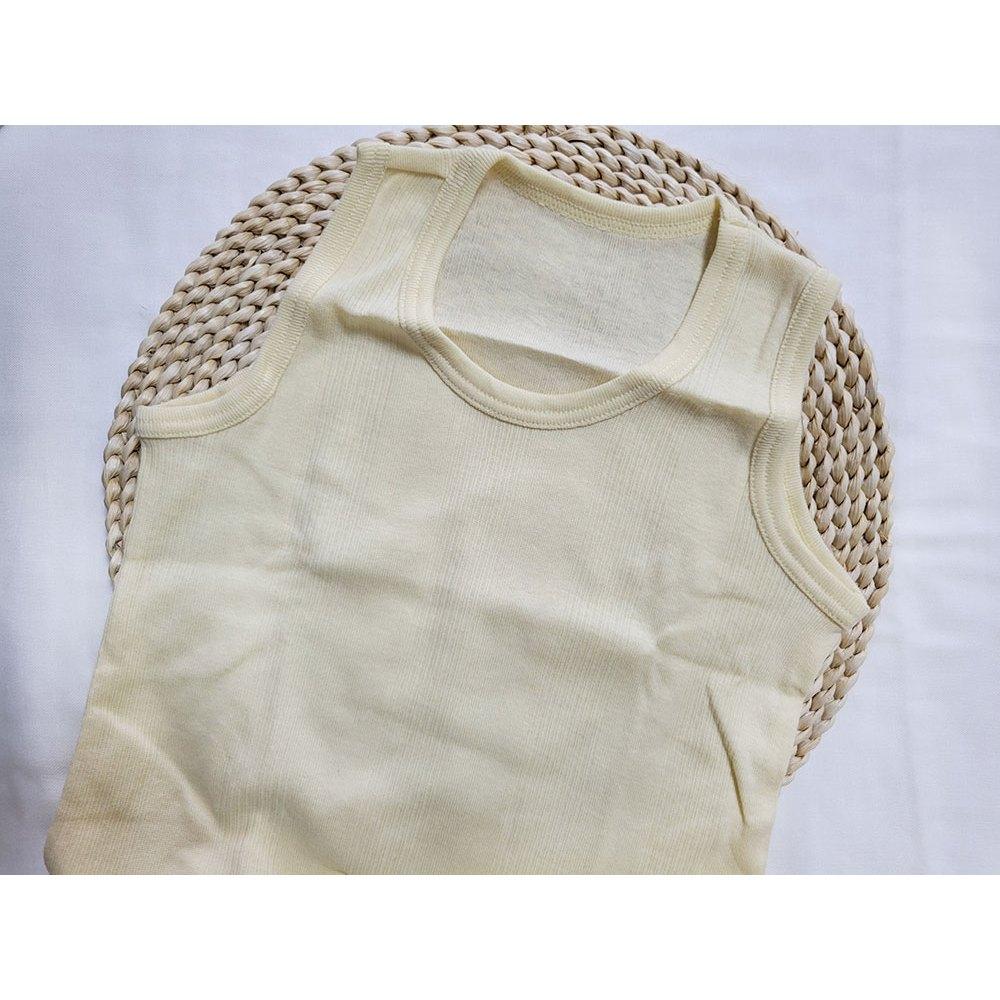 【附發票🍭80公分】 日本 Cottoli 無袖包屁衣 兩件組 男寶 女寶 小船 米黃 夏季 日本童裝 附發票-細節圖5