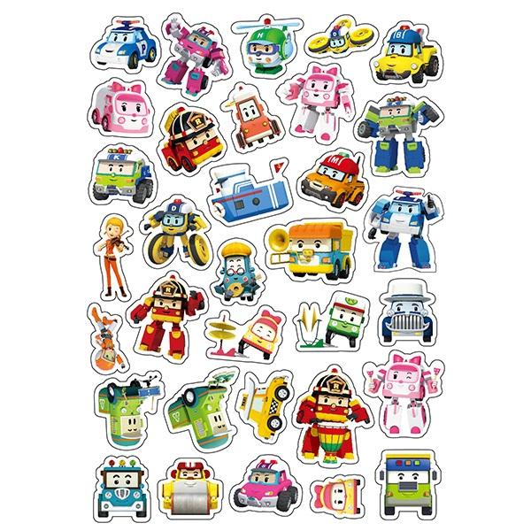 【京甫 | 根華】 POLI 波力 磁貼遊樂書─小英雄出任務-細節圖4