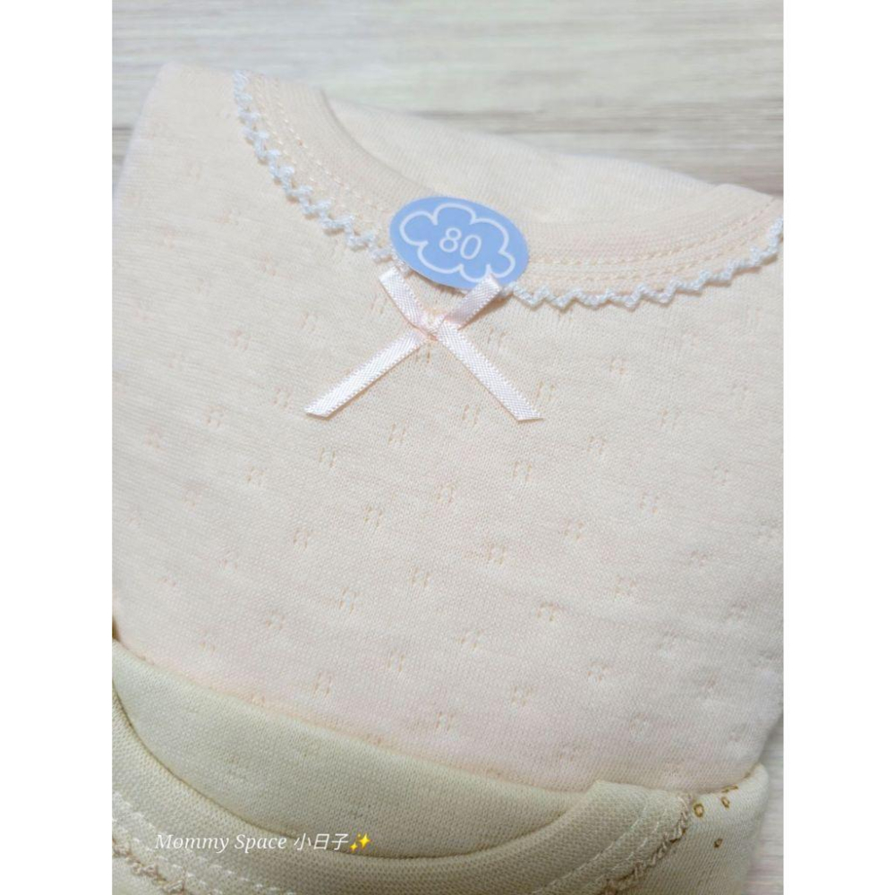 【現貨80cm | 90cm 🚩日本童裝空運】CONTE DE FÉES 長袖上衣 純棉100%親膚 鋪棉厚款 日本童裝-細節圖4