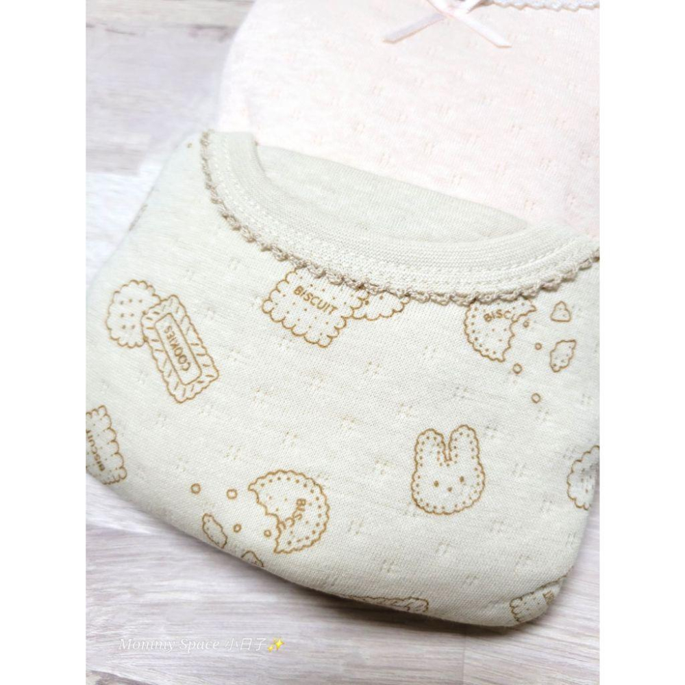 【現貨80cm | 90cm 🚩日本童裝空運】CONTE DE FÉES 長袖上衣 純棉100%親膚 鋪棉厚款 日本童裝-細節圖5