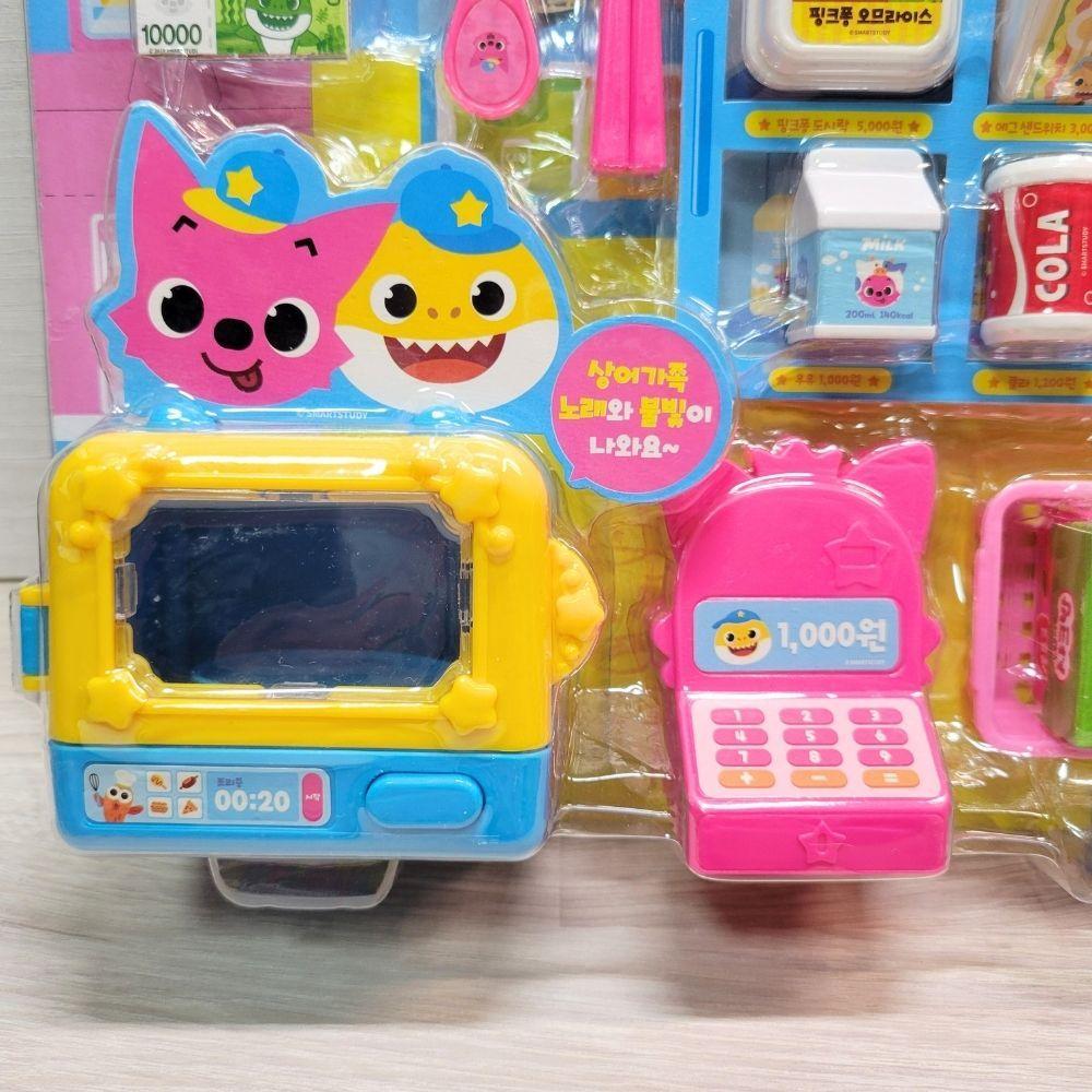 【現貨🍩韓國空運】韓國鯊魚寶寶  Baby Shark 24H迷你超商~🌟韓國玩具 扮家家酒 早教玩具 便利商店-細節圖5