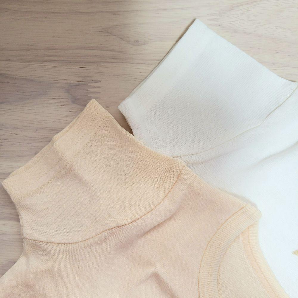 【80cm🍭90cm🍭95cm】日本童裝 通園インナー 短袖上衣 2件組 幼兒園 上學 吸水速乾 女童-細節圖4