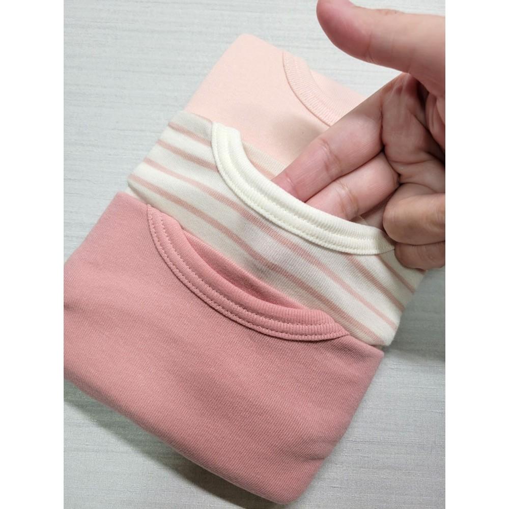 【純棉80cm🎀 🤩新品現貨】futafuta DAILY LINE 純棉100%上衣三件組 家居服 無印良品-細節圖4